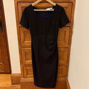 Boden Ponte Knit Midi Dress Sz 2